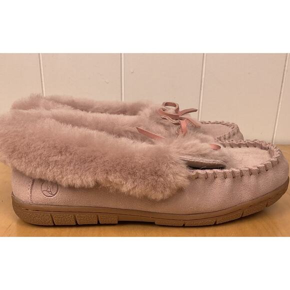 Lands End Womens Allweather Slip On Moc Shoes/Slippers Size 6 - Picture 2 of 6